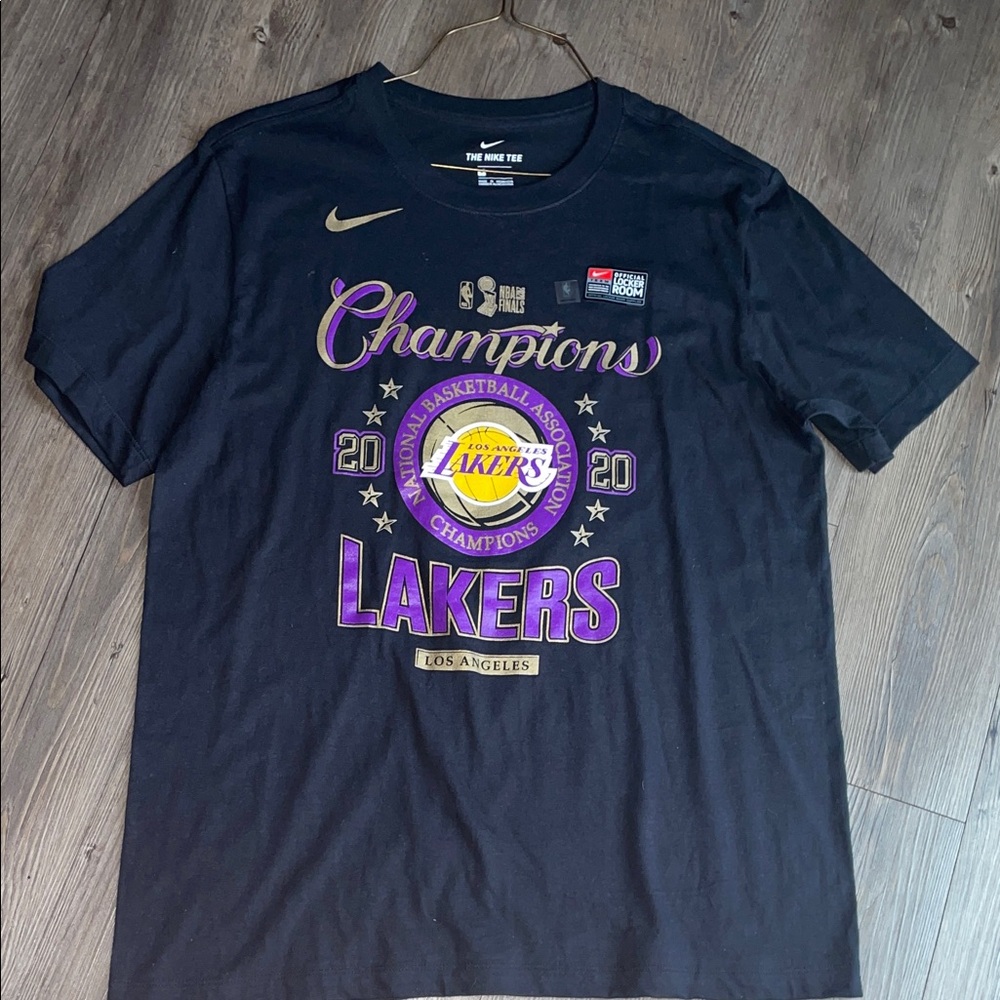 Nike Black Champions Lakers Tee